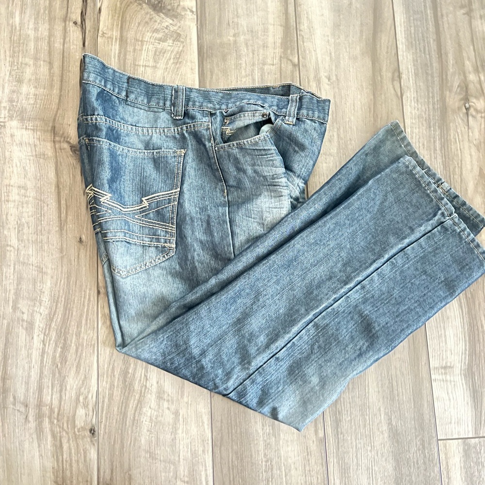 Hype Men’s Blue Straight Jeans